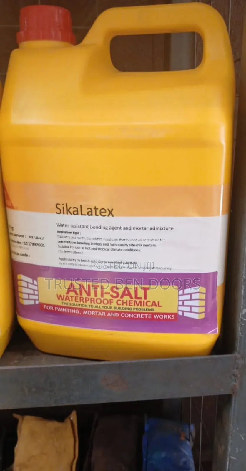 Sikalatex Anti-Salt and Waterproof for Construction & Concrete Works