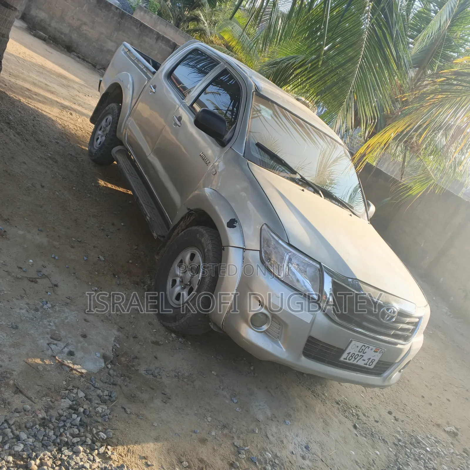 Toyota Hilux 2010 Off white