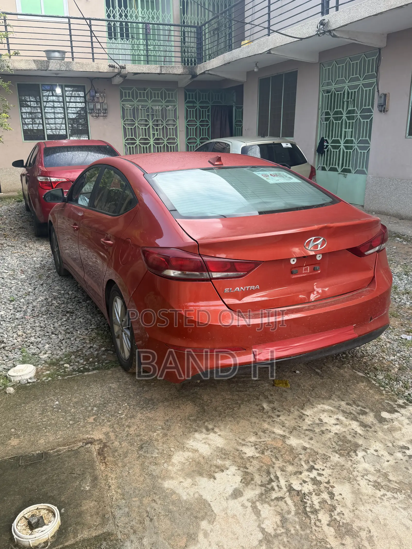 Hyundai Elantra 2017 Orange