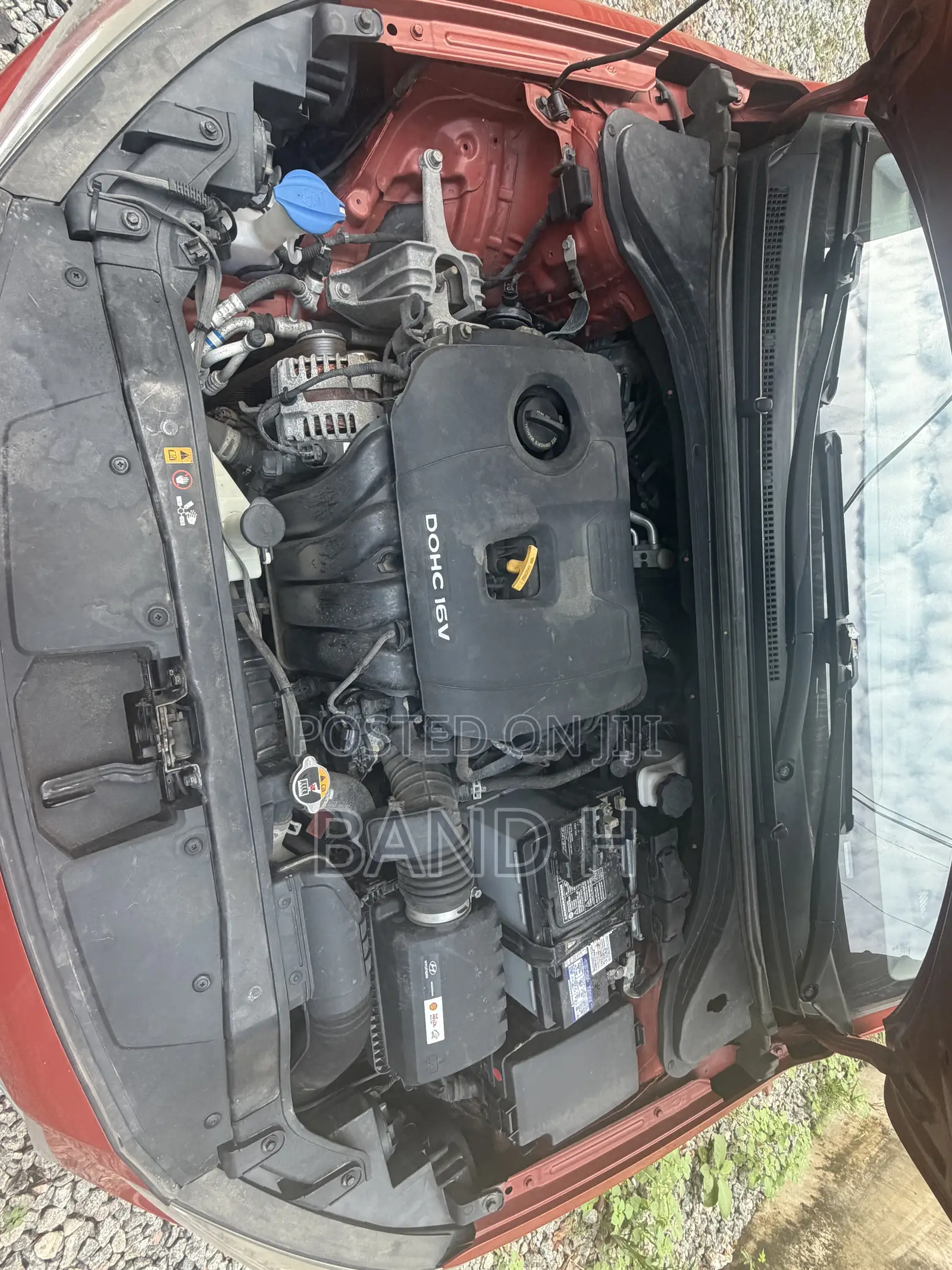 Hyundai Elantra 2017 Orange