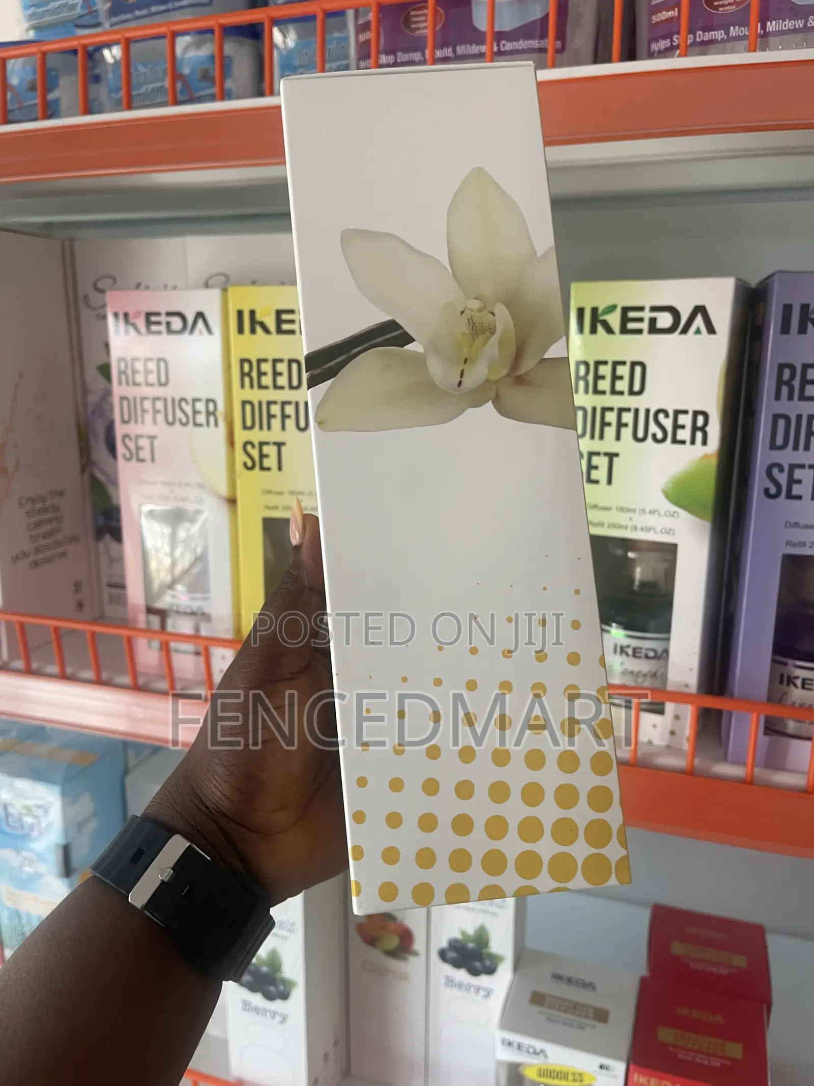 IKEDA Vanilla Reed Diffuser Set 160ml + 250ml Refill