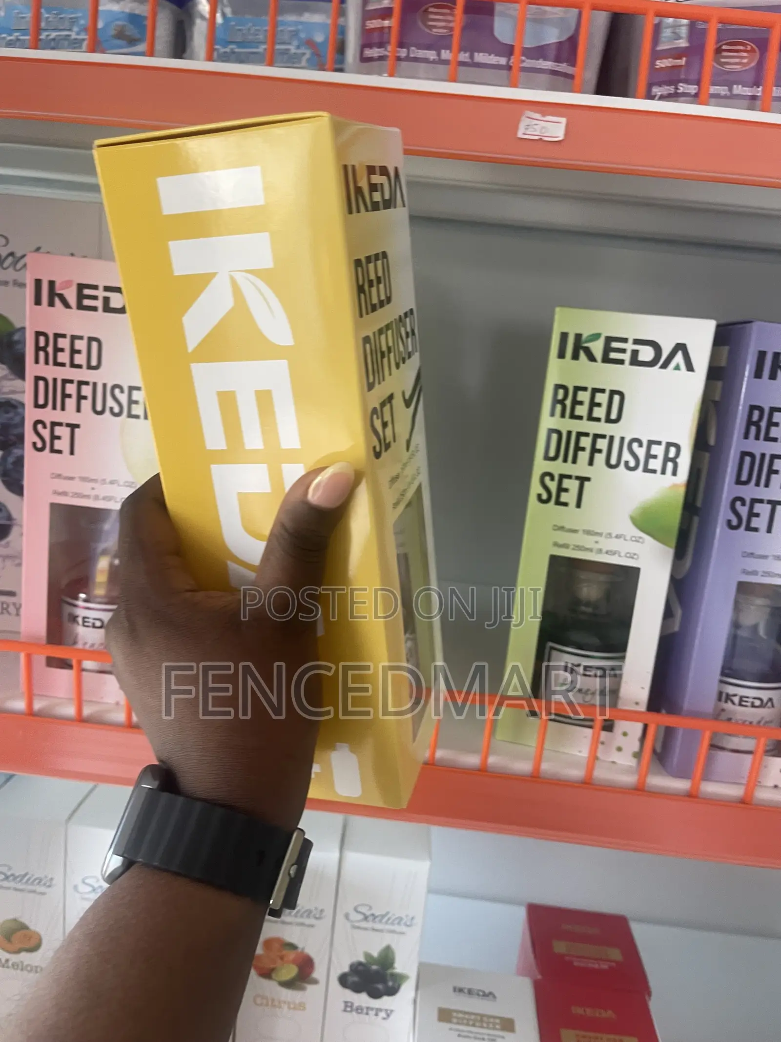 IKEDA Vanilla Reed Diffuser Set 160ml + 250ml Refill