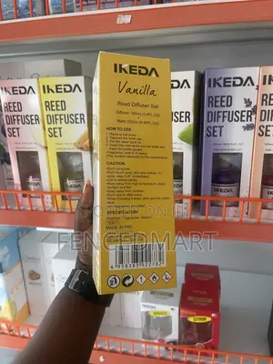 IKEDA Vanilla Reed Diffuser Set 160ml + 250ml Refill