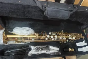Gold Straight Soprano Sax