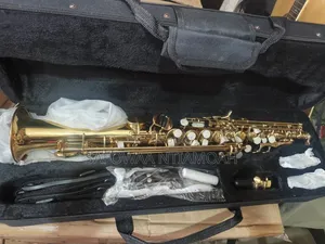 Gold Straight Soprano Sax