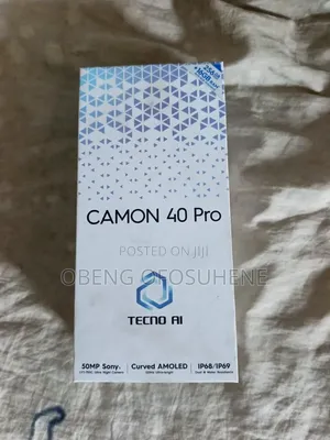 New Tecno Camon 40 Pro 4G 256 GB Gray
