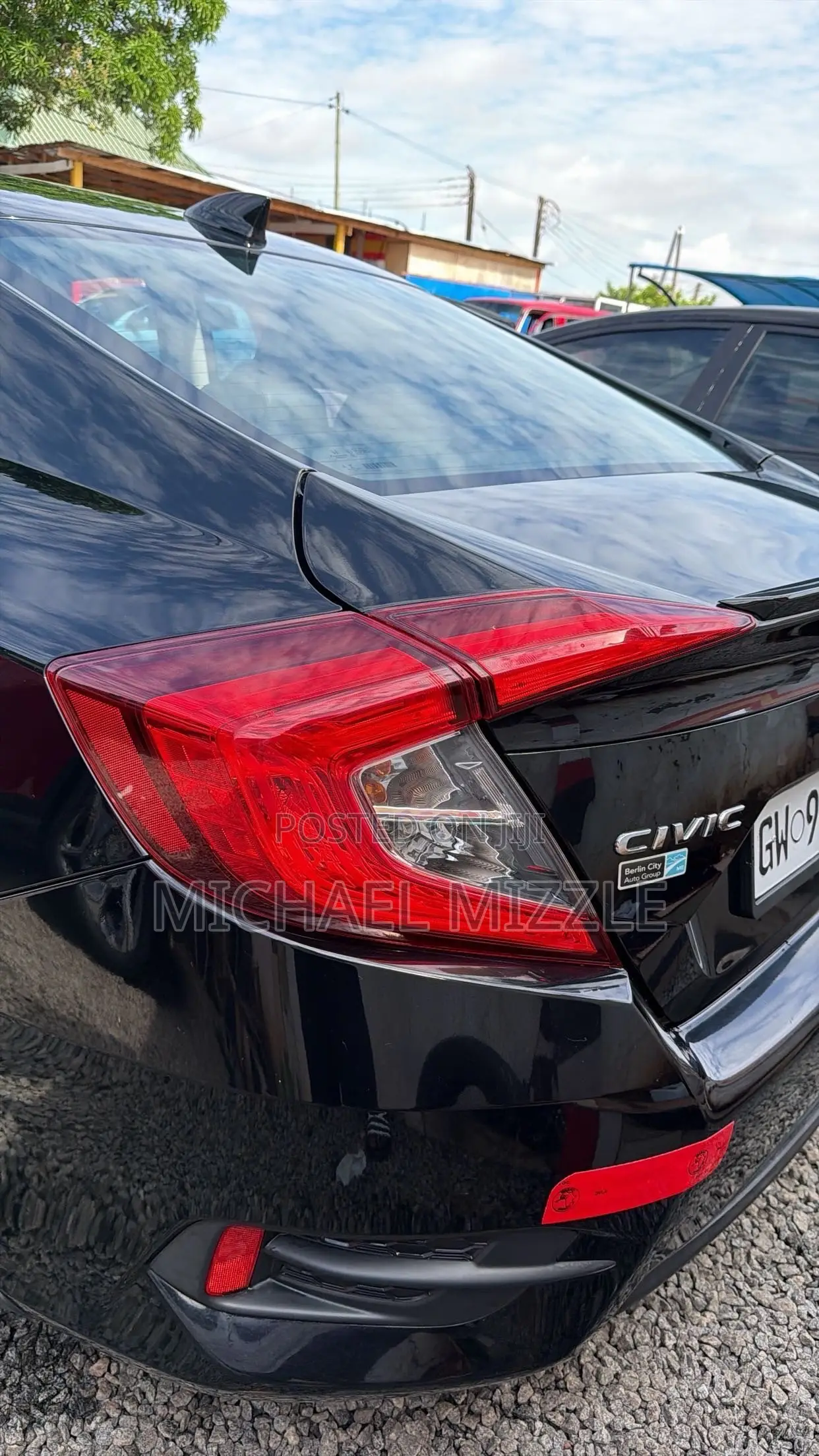 Honda Civic Touring 4dr Sedan (1.5L 4cyl) 2016 Black