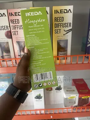 IKEDA Honeydew Reed Diffuser Set 160ml + 250ml Refill