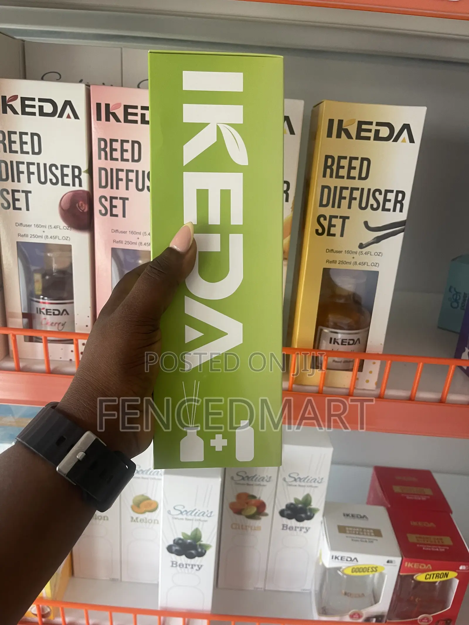 IKEDA Honeydew Reed Diffuser Set 160ml + 250ml Refill