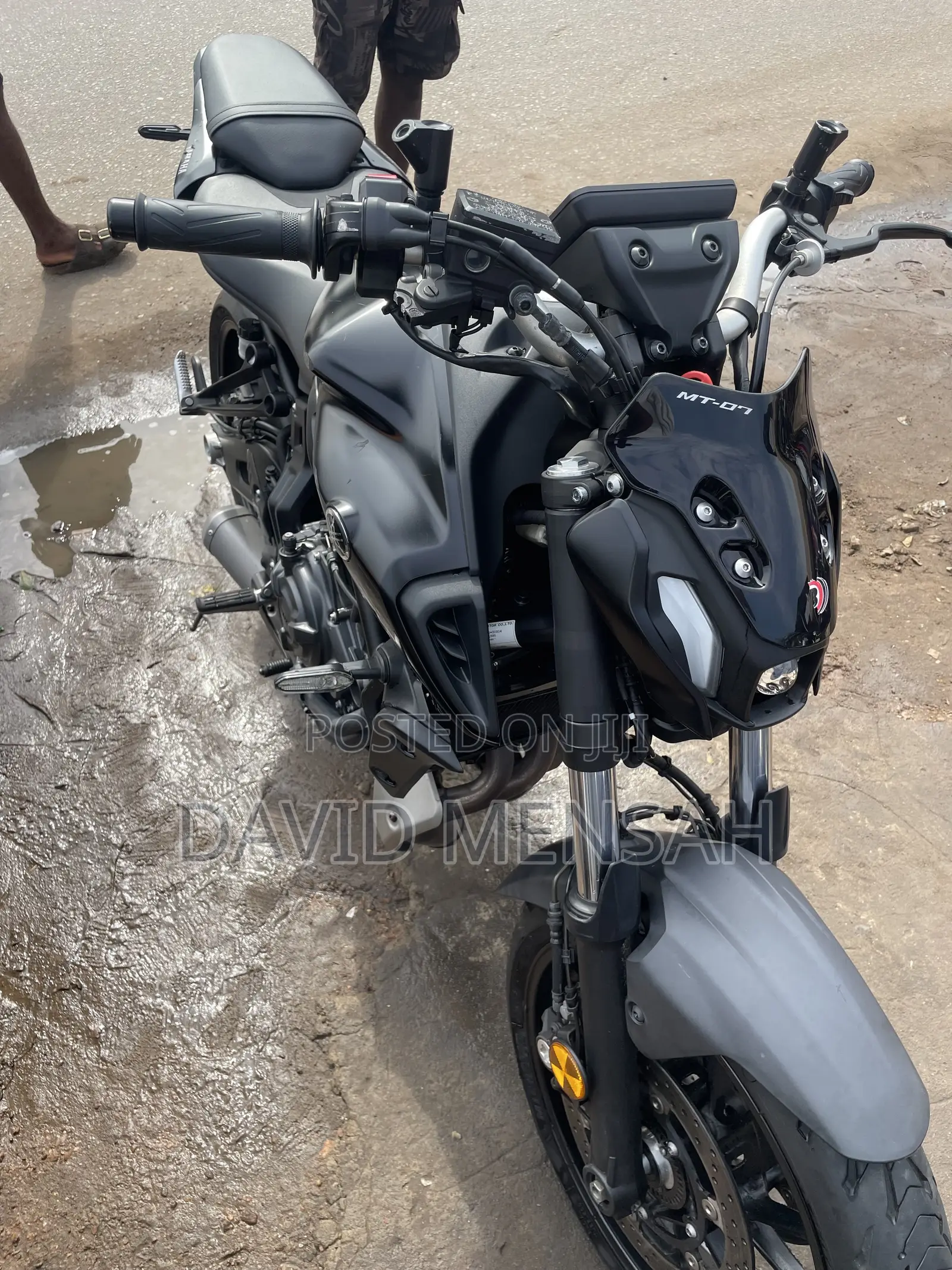 Yamaha MT-07 2024 Black