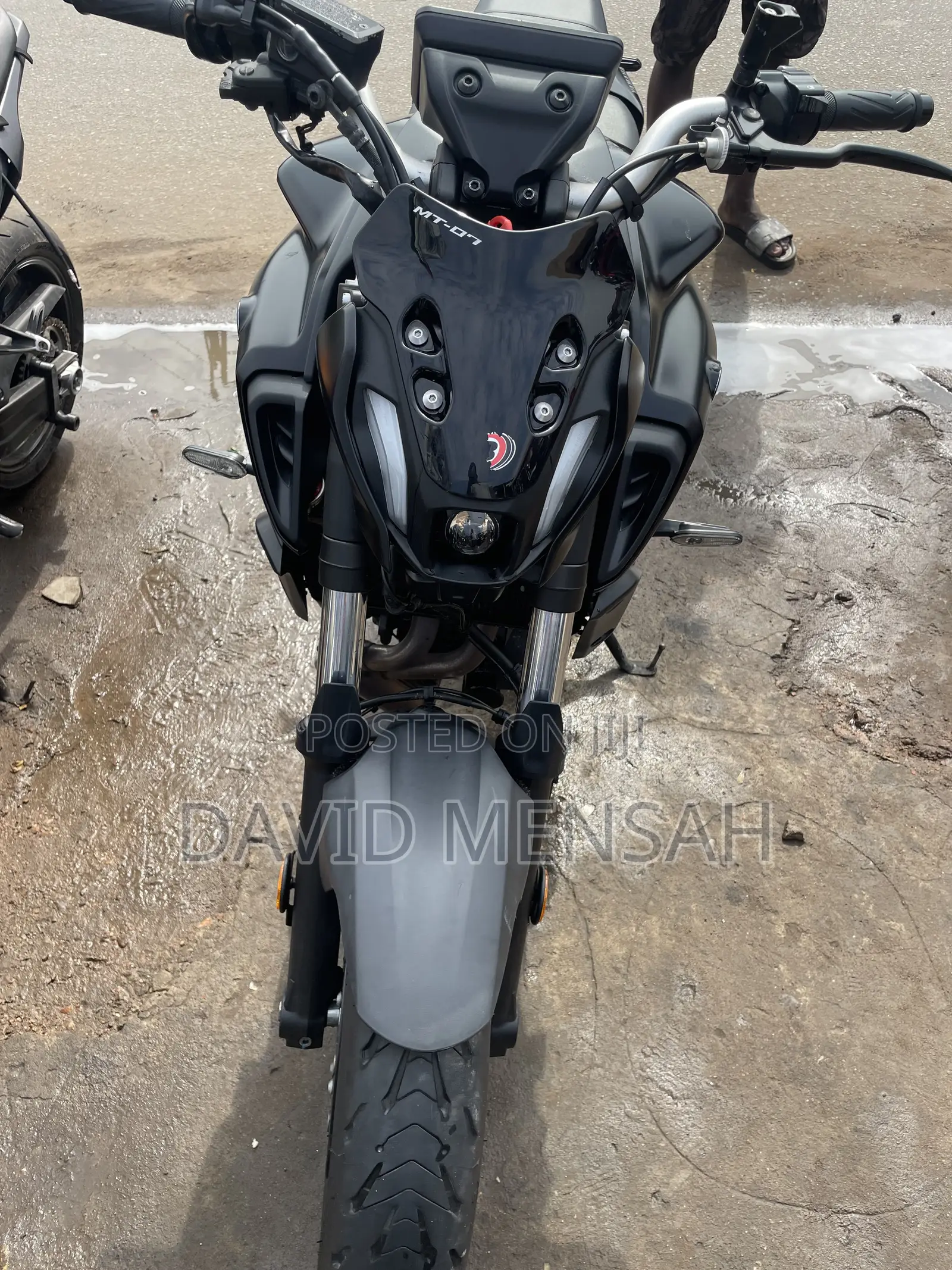 Yamaha MT-07 2024 Black