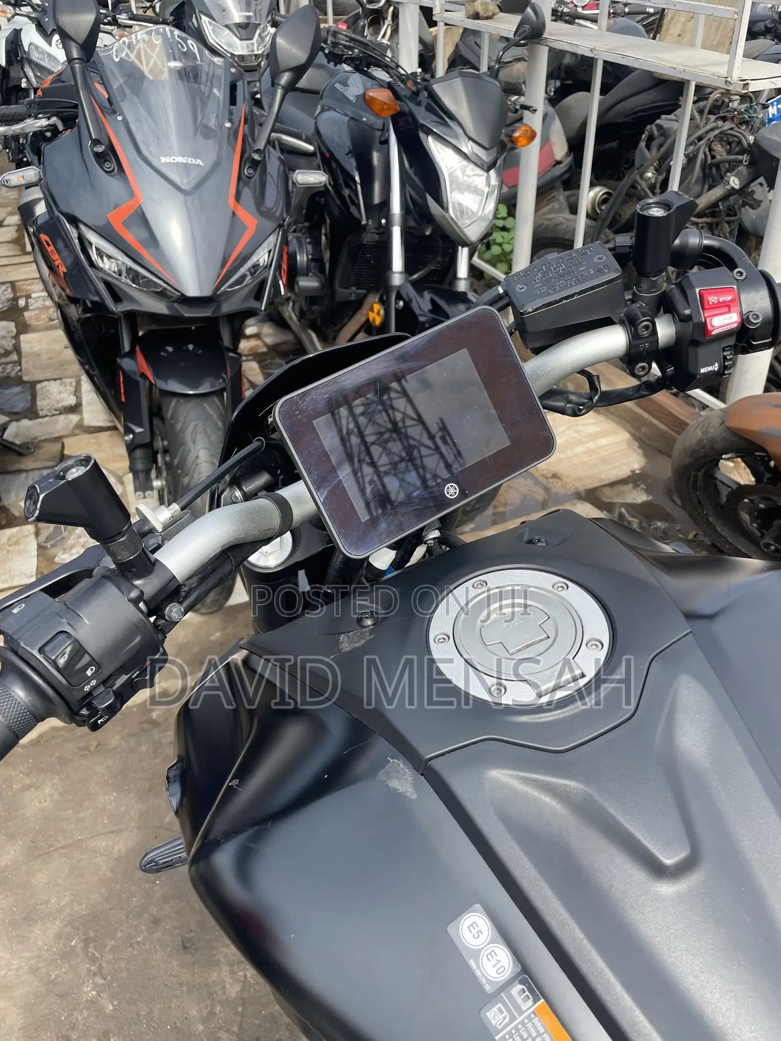 Yamaha MT-07 2024 Black