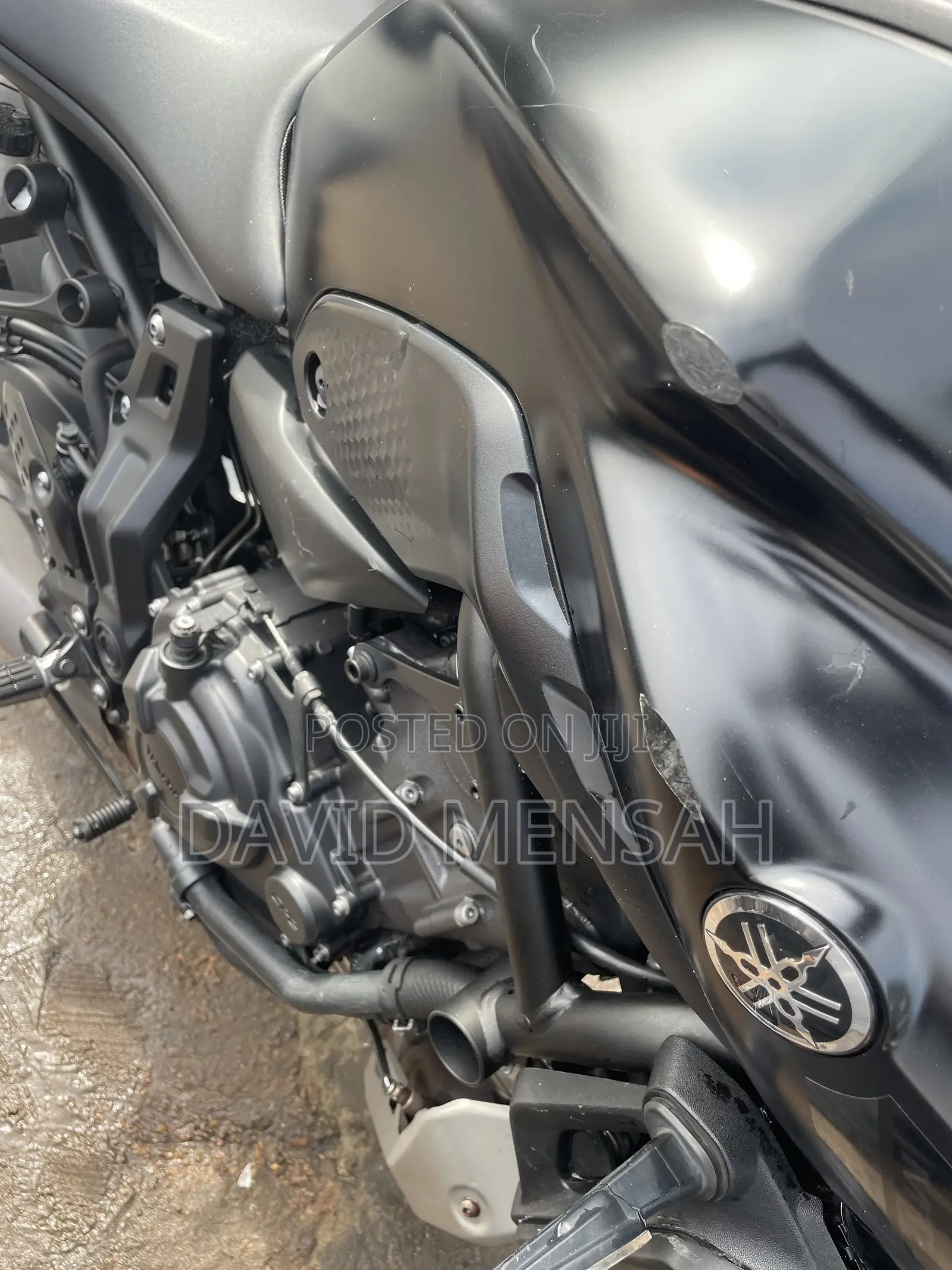 Yamaha MT-07 2024 Black