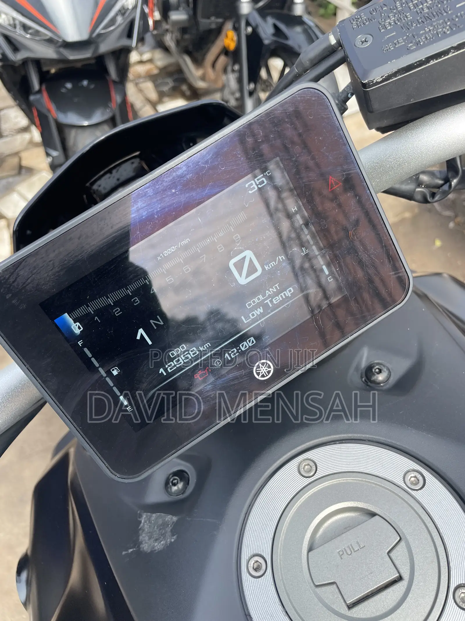 Yamaha MT-07 2024 Black