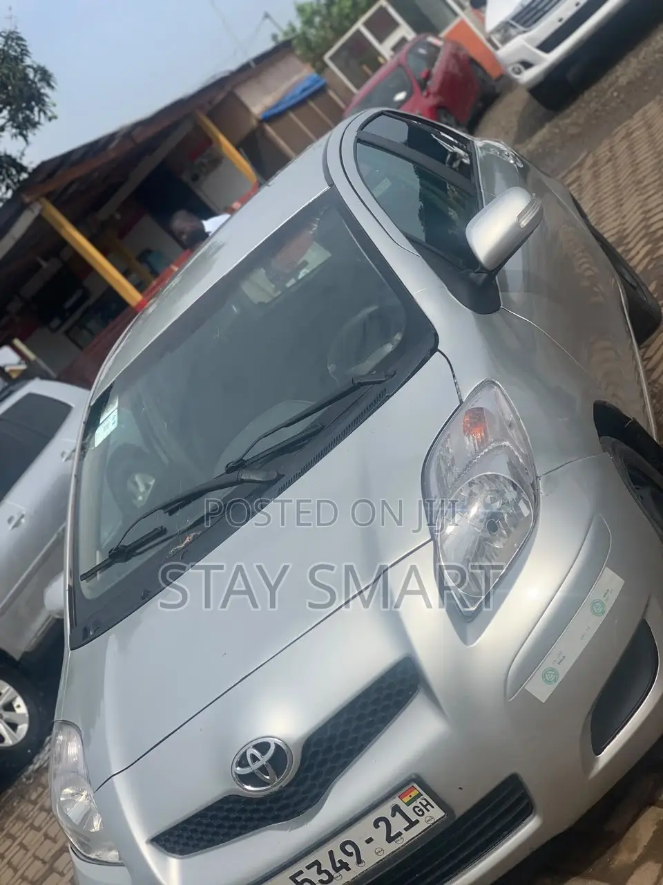 Toyota Vitz 2010 Gray