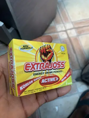 ExtraJoss Active Energy Drink Powder - Korean Ginseng & Royal Jelly,