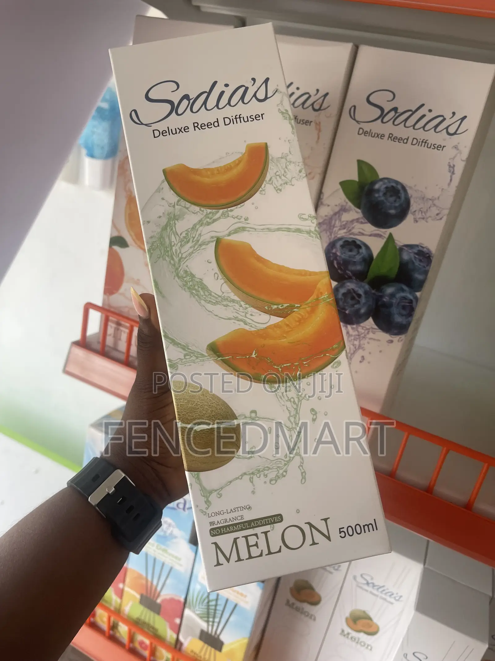 Sodia’s Deluxe Reed Diffuser Melon Fragrance 500ml