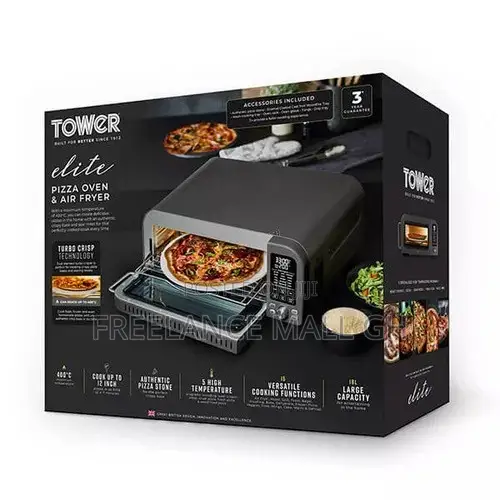 Tower Elite Pizza Oven & Air Fryer