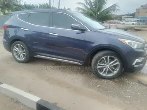 Hyundai Santa Fe 2017 Blue