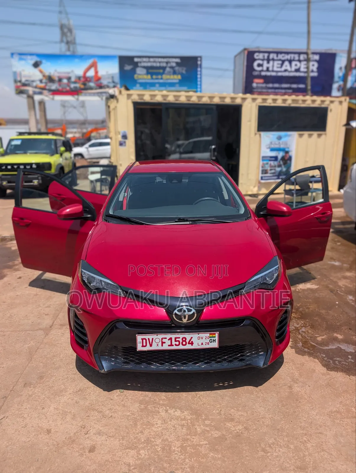 Toyota Corolla LE 4dr Sedan (1.8L 4cyl CVT) 2017 Red