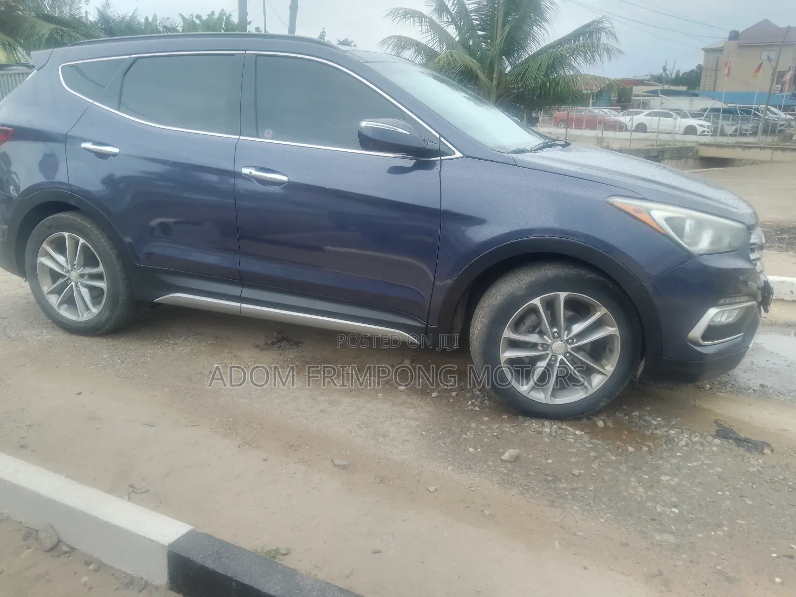 Hyundai Santa Fe 2017 Blue