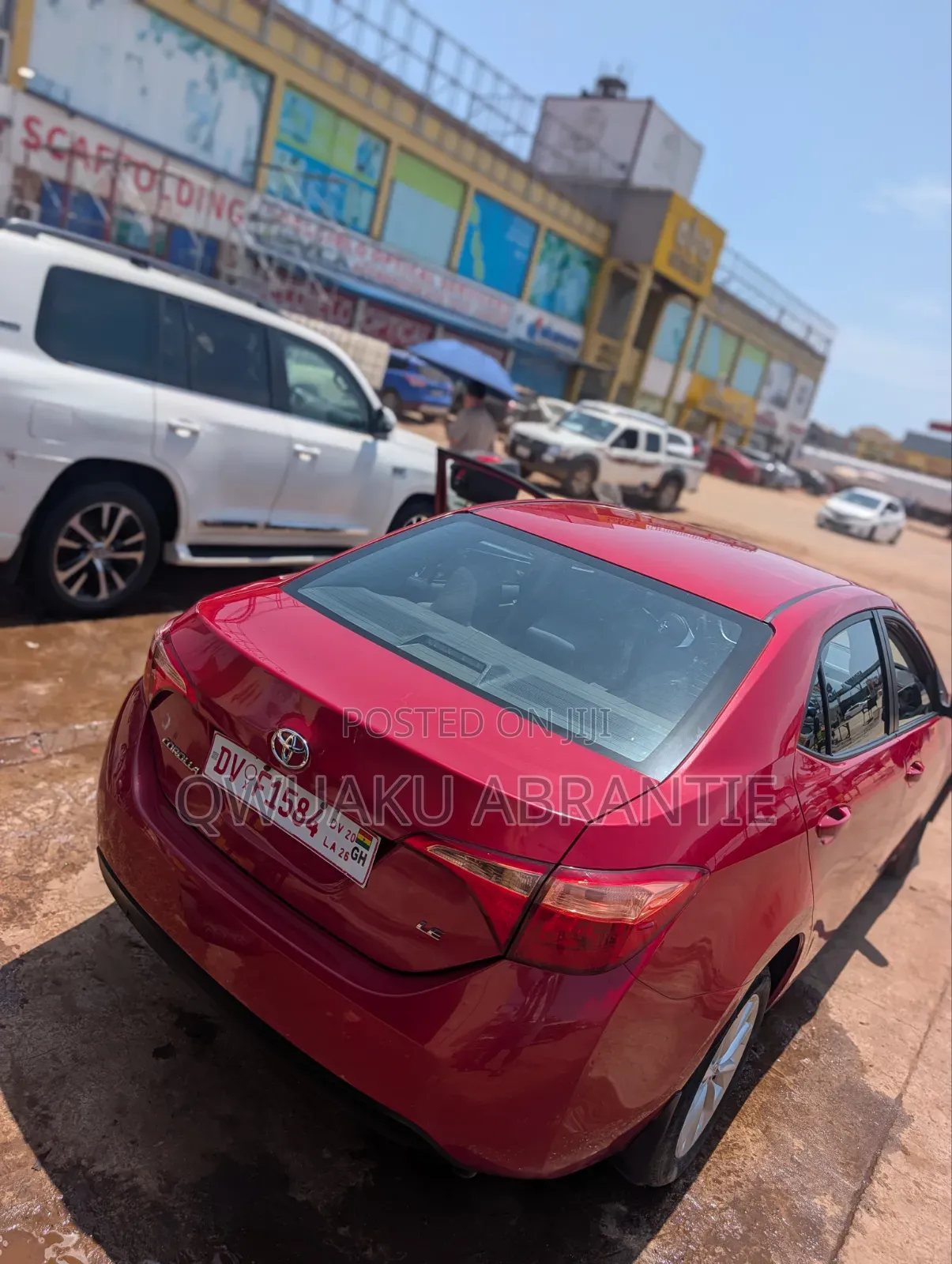 Toyota Corolla LE 4dr Sedan (1.8L 4cyl CVT) 2017 Red