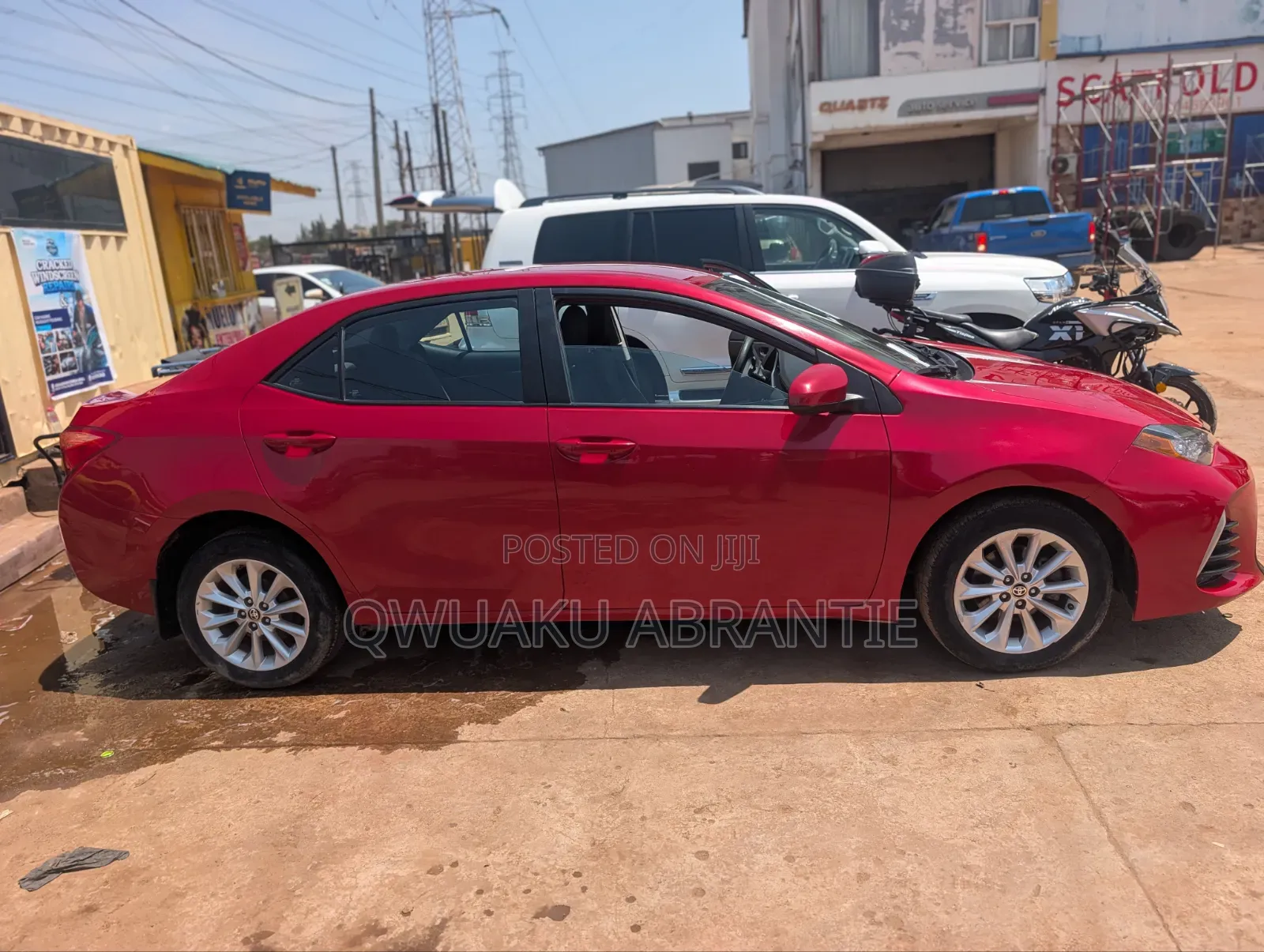 Toyota Corolla LE 4dr Sedan (1.8L 4cyl CVT) 2017 Red