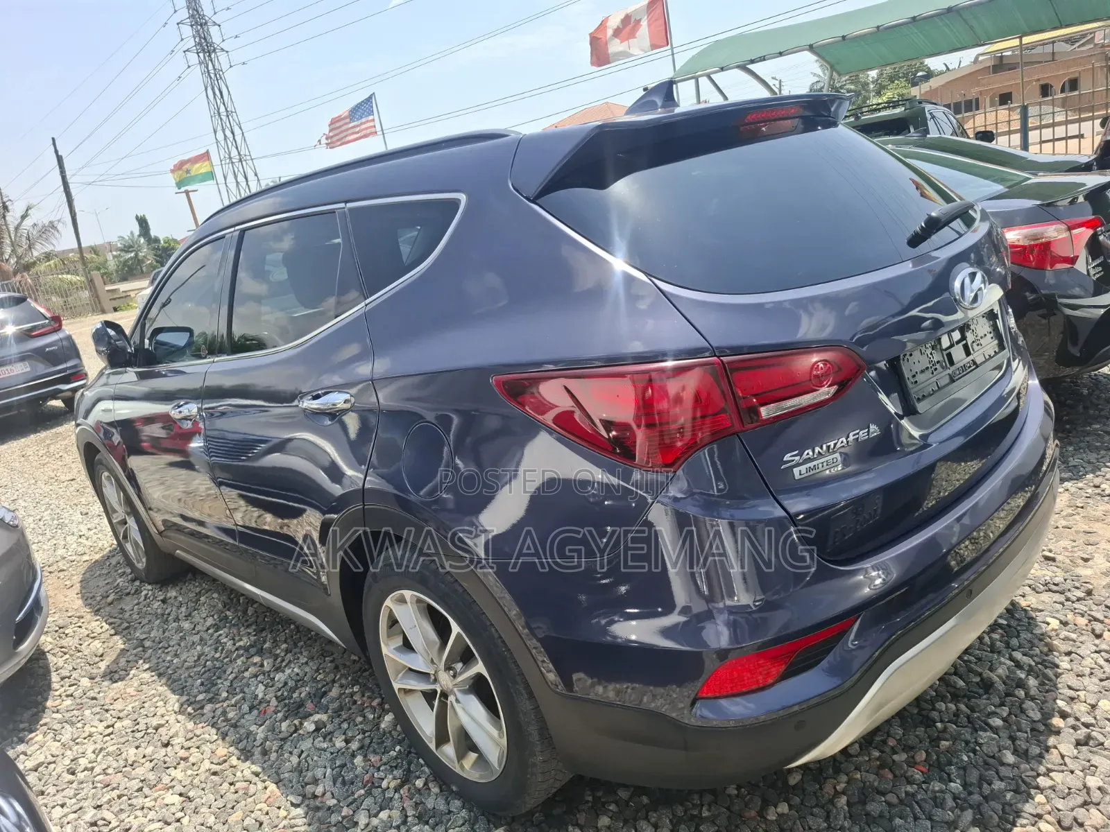 Hyundai Santa Fe SE Ultimate AWD 2017 Gray