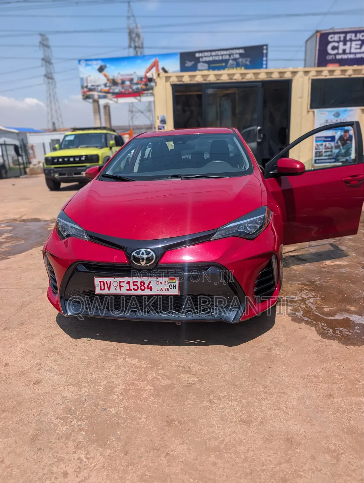 Toyota Corolla LE 4dr Sedan (1.8L 4cyl CVT) 2017 Red