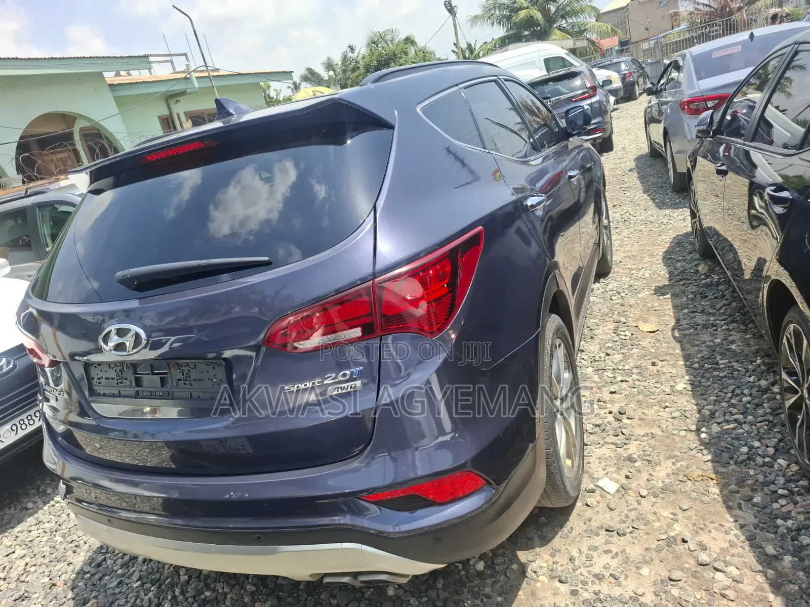 Hyundai Santa Fe SE Ultimate AWD 2017 Gray