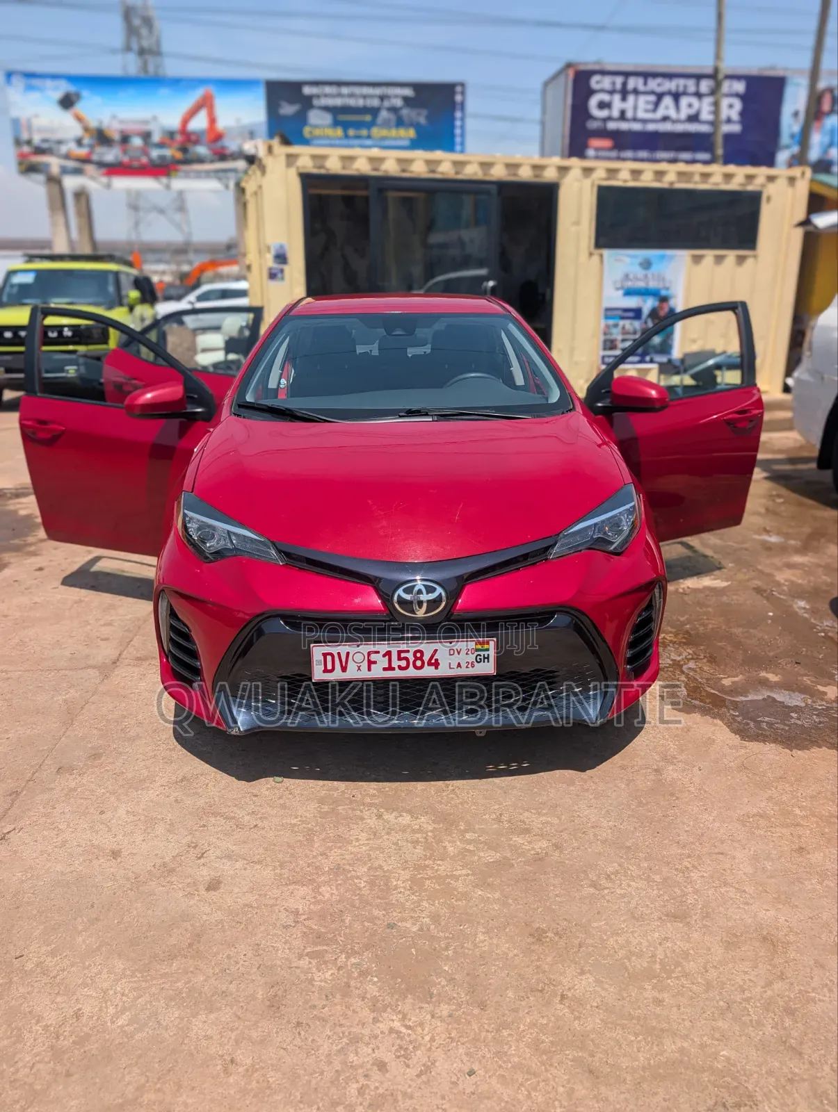 Toyota Corolla LE 4dr Sedan (1.8L 4cyl CVT) 2017 Red