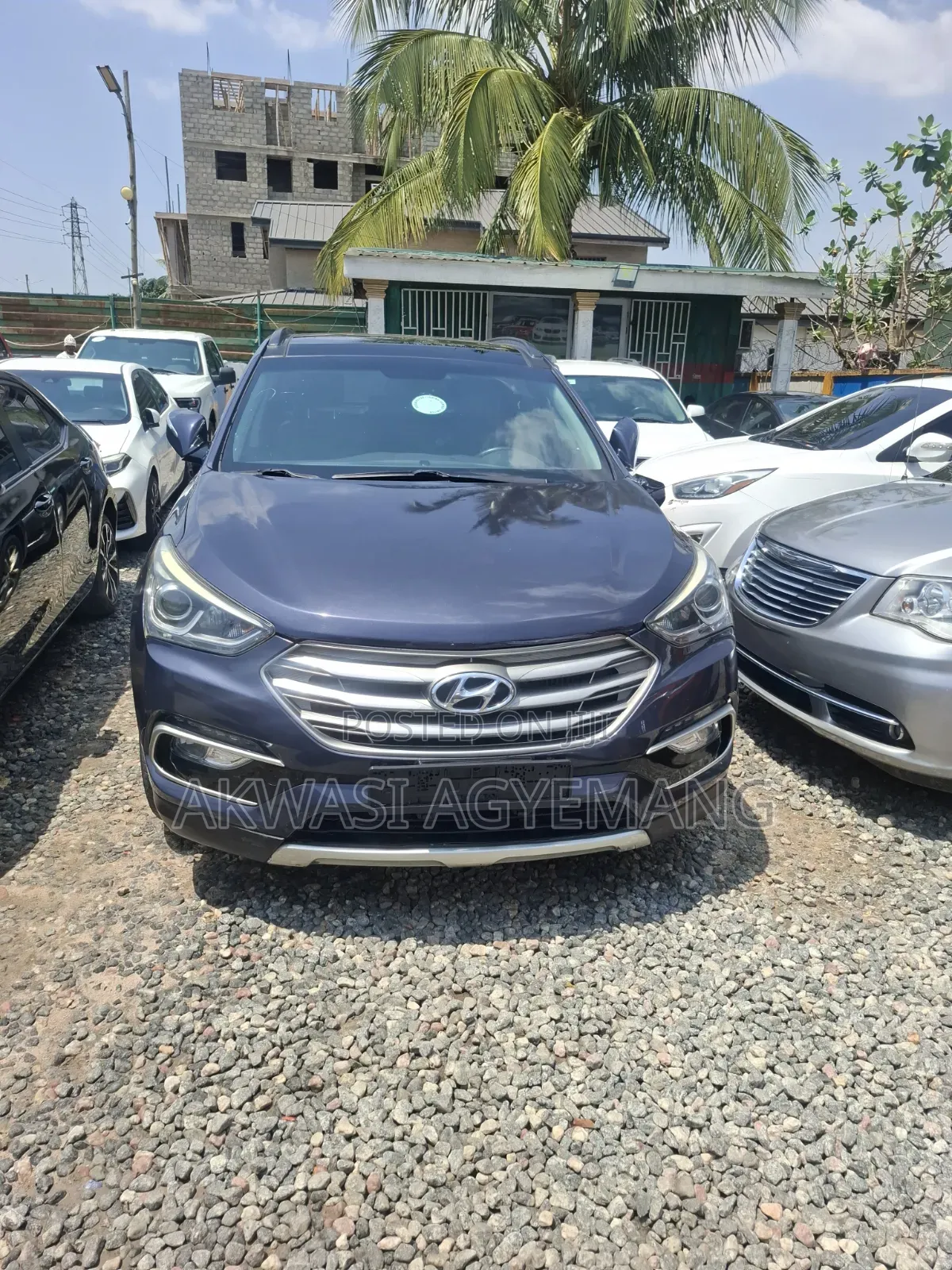 Hyundai Santa Fe SE Ultimate AWD 2017 Gray