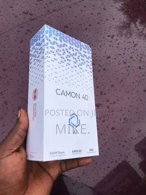 New Tecno Camon 40 Pro 5G 256 GB Black
