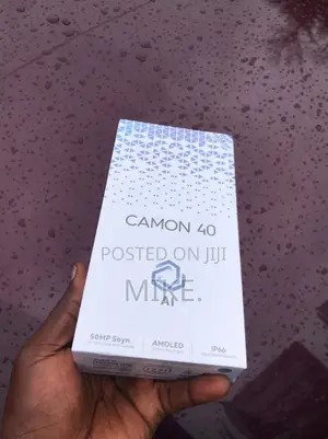 New Tecno Camon 40 Pro 5G 256 GB Black