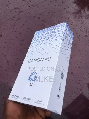 New Tecno Camon 40 Pro 5G 256 GB Black