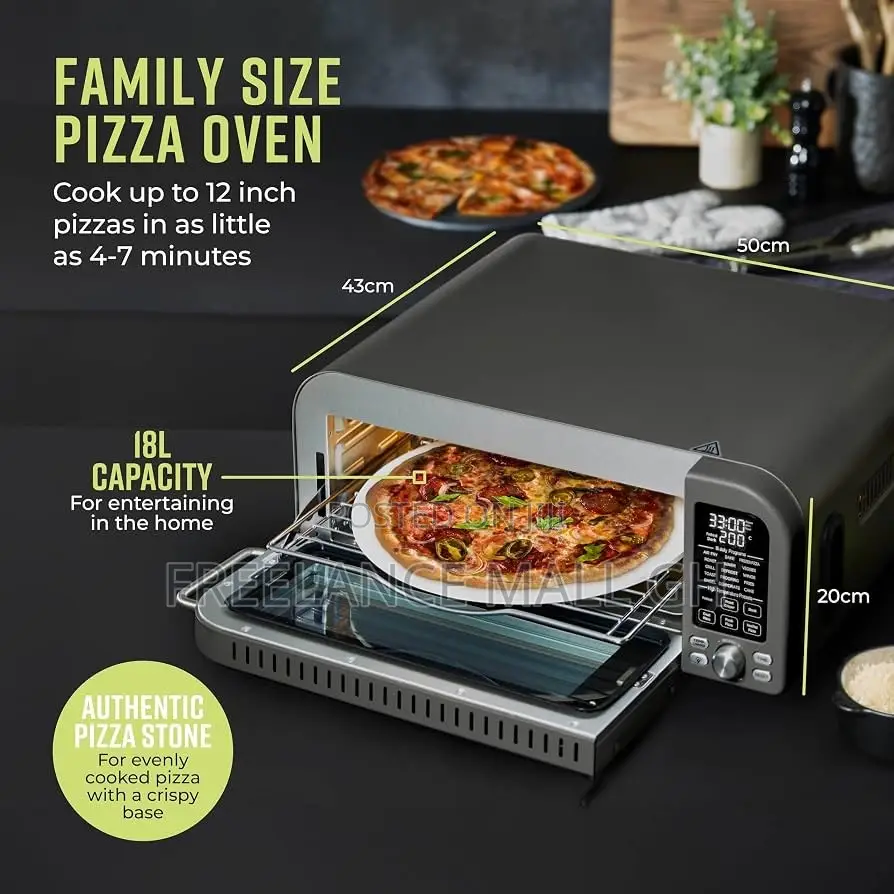 Tower Elite Pizza Oven & Air Fryer