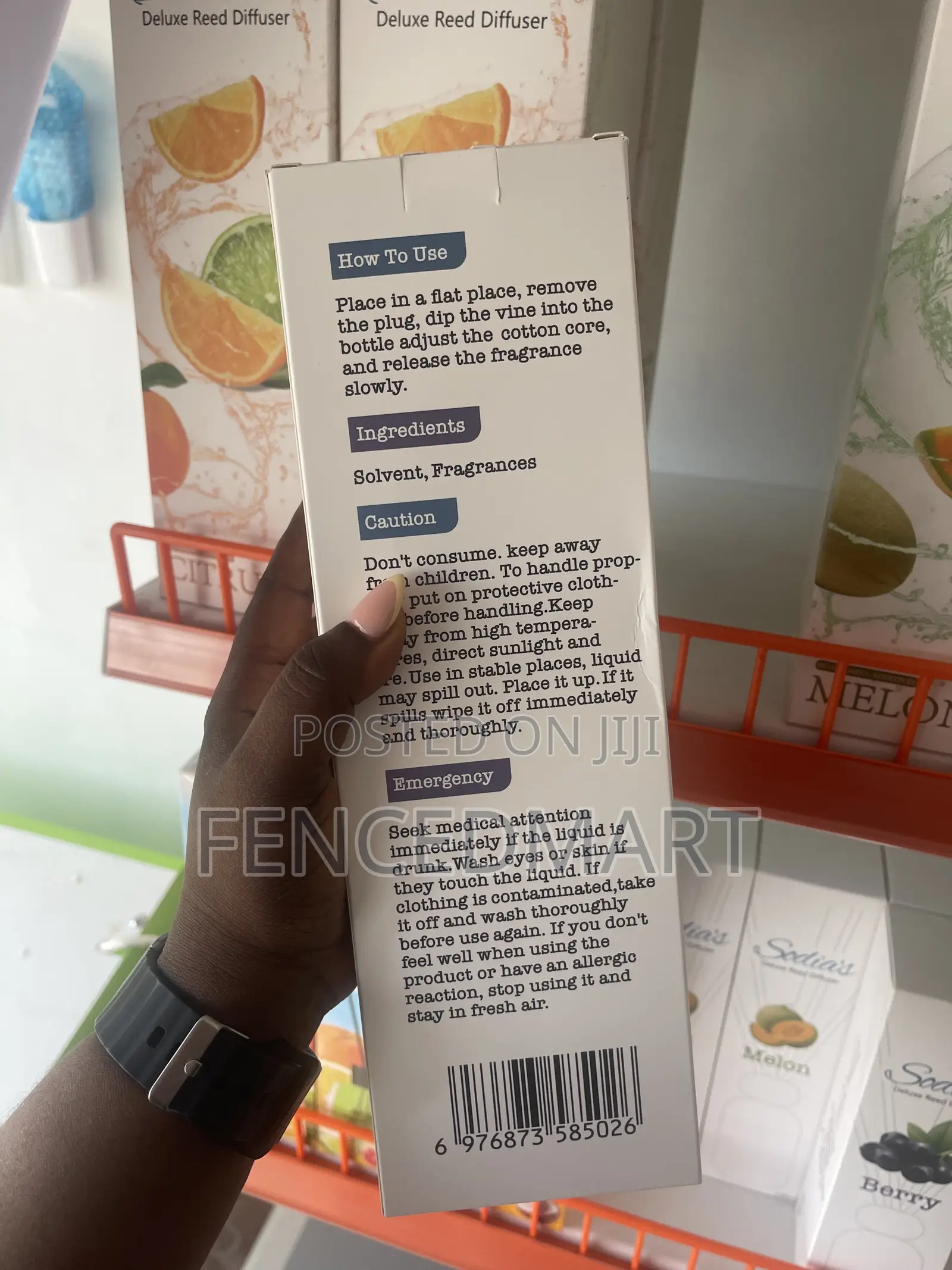 Sodia’s Deluxe Berry Reed Diffuser 500ml – Long-Lasting Fragrance