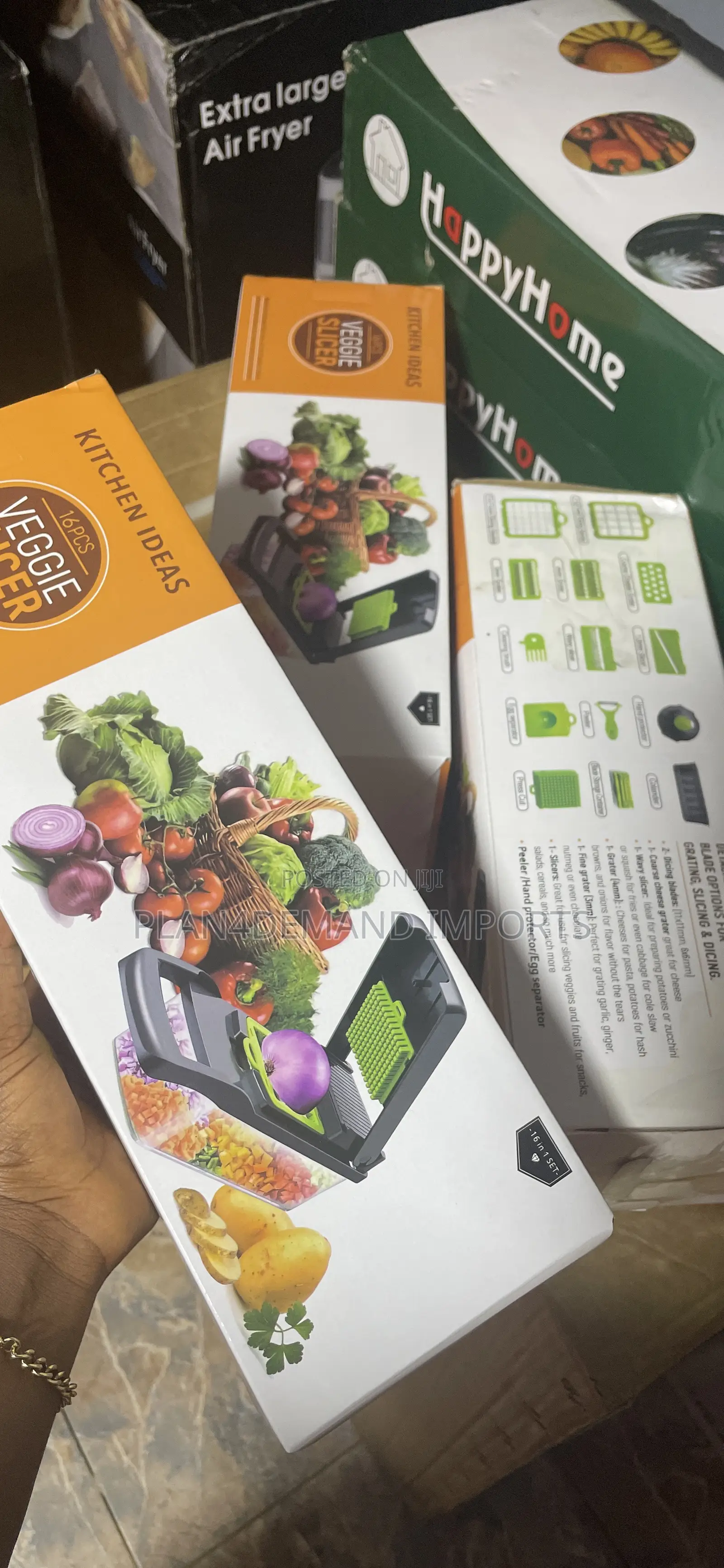 16-in-1 Vegetable Chopper – Kitchen Food Cutter