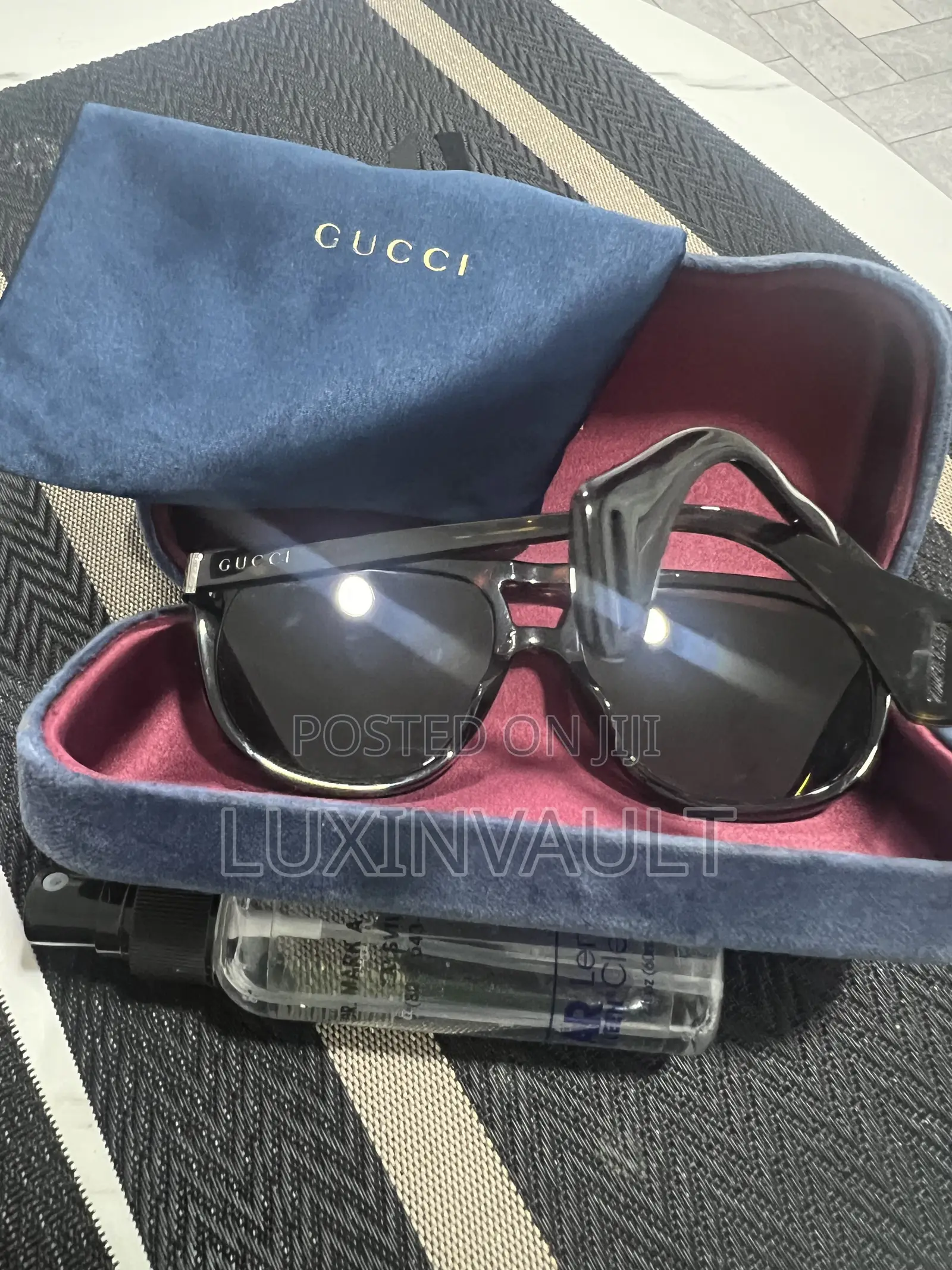 Original Pre-Owned Gucci Aviator Havana Brown Sunglass / Unisex