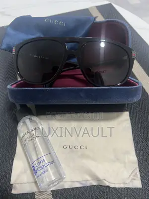 Original Pre-Owned Gucci Aviator Havana Brown Sunglass / Unisex
