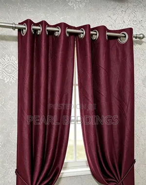 Quality Heavy Wider Textured Blackout Curtains Available in Colors