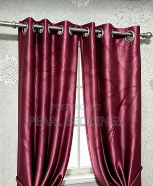 Quality Heavy Wider Textured Blackout Curtains Available in Colors