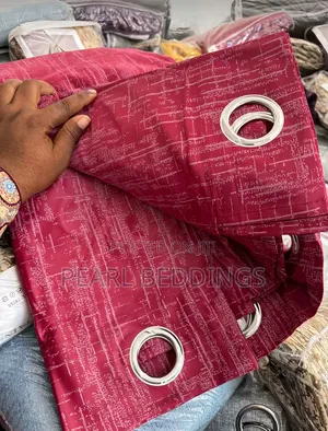 Quality Heavy Wider Textured Blackout Curtains Available in Colors