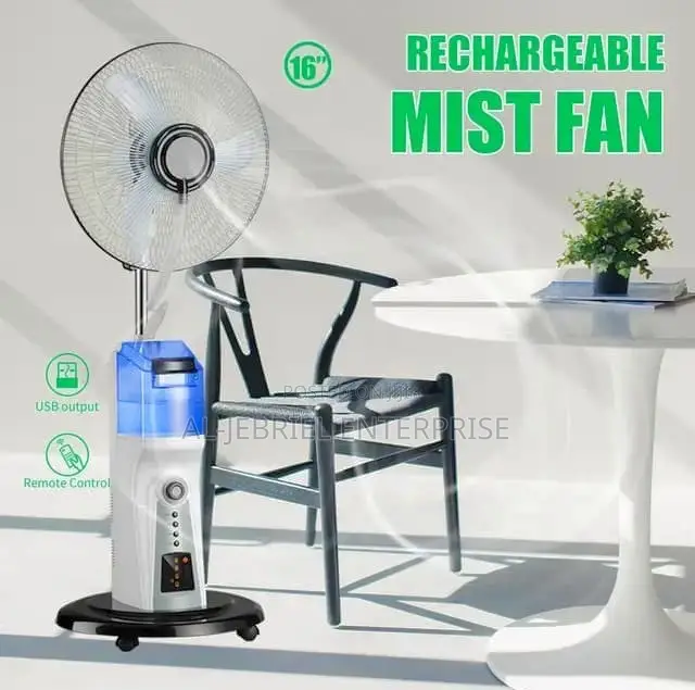 Rechargeable Mist Fan