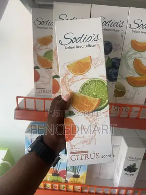 Sodia’s Deluxe Citrus Reed Diffuser 500ml – Long-Lasting Fragrance