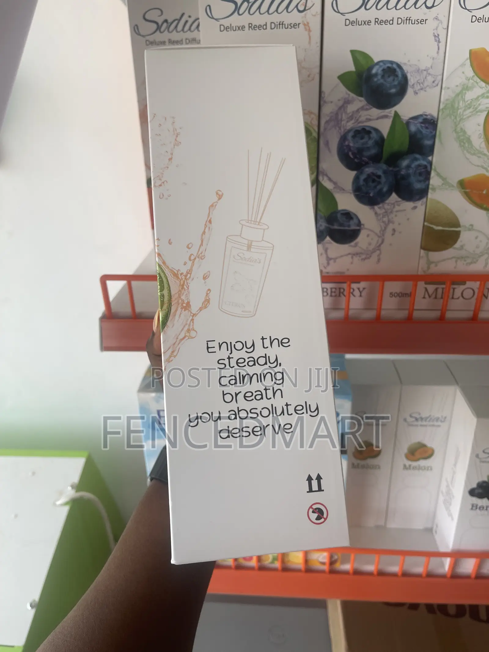 Sodia’s Deluxe Citrus Reed Diffuser 500ml – Long-Lasting Fragrance