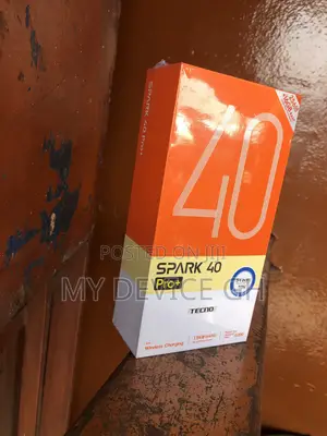 New Tecno Spark 40 Pro+ 256 GB Black