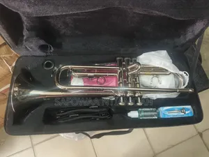 Silver Yamaha Trumpet
