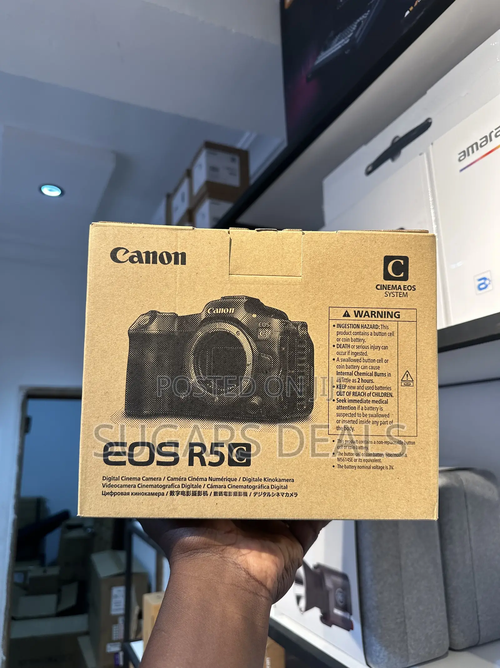 Canon EOS R5 C Mirrorless Cinema Camera