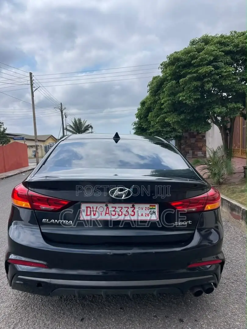 Hyundai Elantra Sport 2018 Black